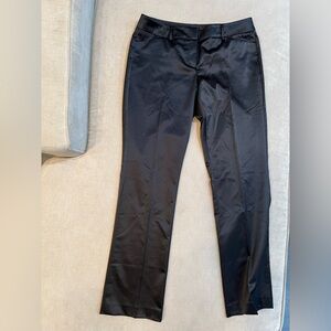 New York company black silky pants